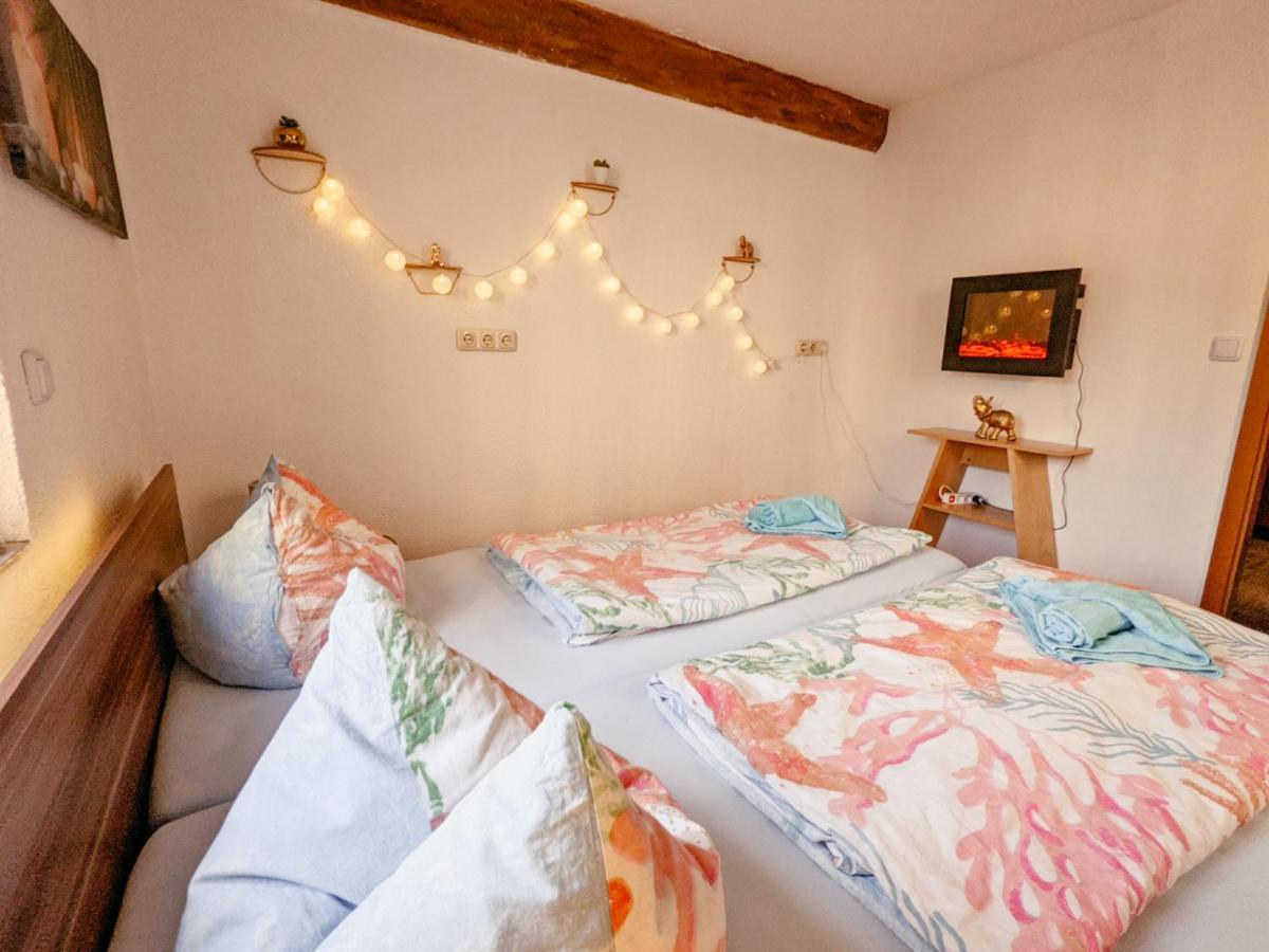 Апартаменты Urlaubstraum Mit Pool, Terrasse & Fluss Im Garten - Ut Зебниц Экстерьер фото