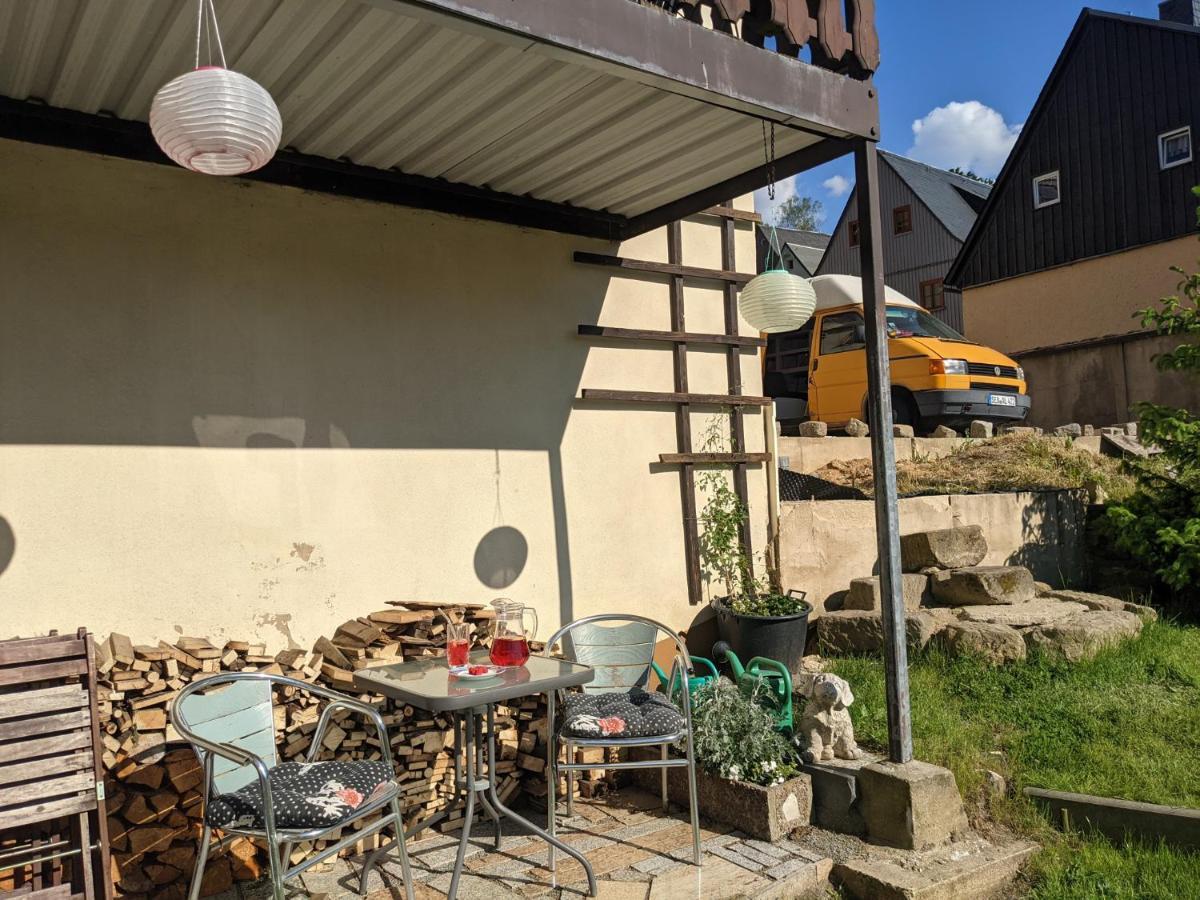 Апартаменты Urlaubstraum Mit Pool, Terrasse & Fluss Im Garten - Ut Зебниц Экстерьер фото
